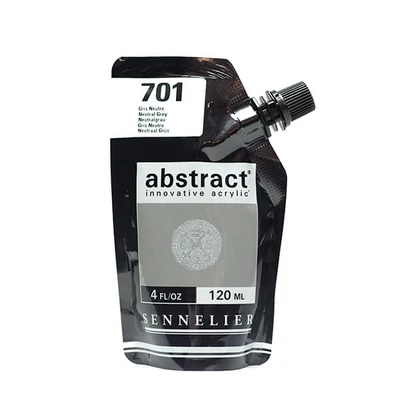 Sennelier Abstract vopsea acrilică, 120 ml - 701, neutral grey