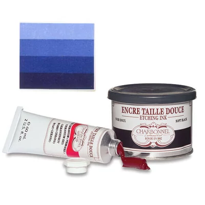 Vopsea gravură Charbonnel , 200 ml - orient blue