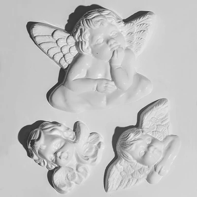 Matriță HobbyArtist - îngeri, cot, 3 buc