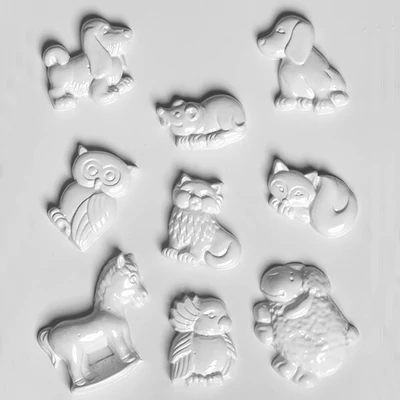 Matriță   plastic HobbyArtist - animale mici, 9 buc