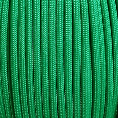 Paracord 350, în metri, 3 mm, sintetic - verde