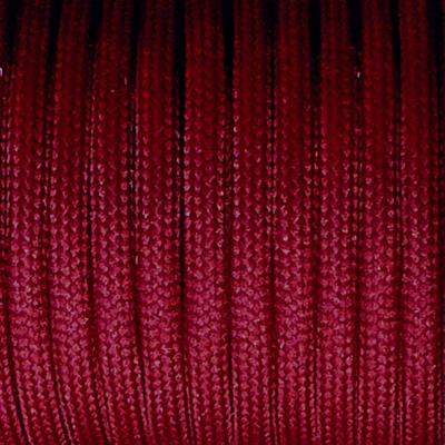 Paracord 550, în metri, 4 mm - visiniu