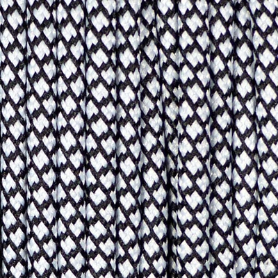 Paracord 550, în metri, 4 mm - alb camo diamant