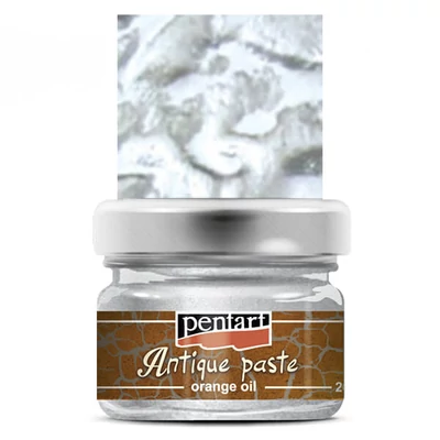 Pentart Pastă antichizare , 20 ml - argintiu