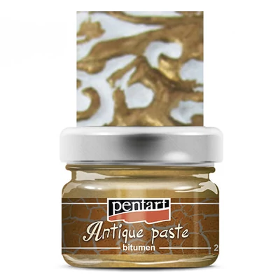 Pentart pastă antichizare , 20 ml - bronz antic
