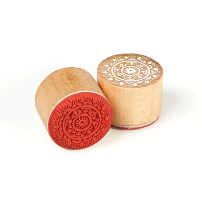 Ștampilă , rotund, 3 cm - model pe rând