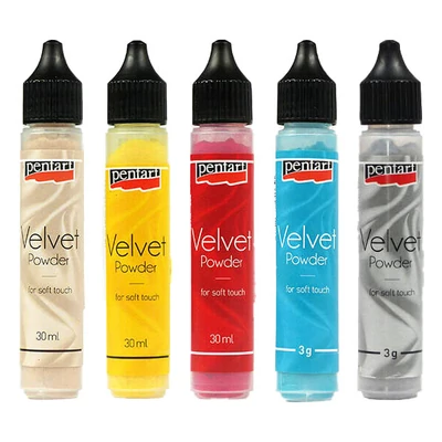 Pudră de catifea, 30 ml - in diverse culori