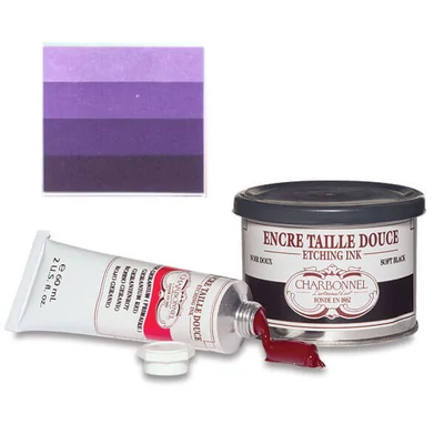 Vopsea gravură Charbonnel , 200 ml - permanent violet