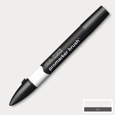 Marker tip pensulă cu alcool cu două vârfuri Promarker Brush - CG1, cool grey 1
