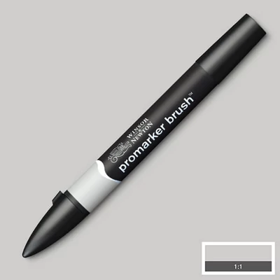 Marker tip pensulă cu alcool cu două vârfuri Promarker Brush - CG3, cool grey 3