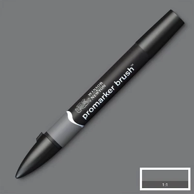 Promarker Brush marker  cu alcool cu două vârfuri  - CG4, cool grey 4