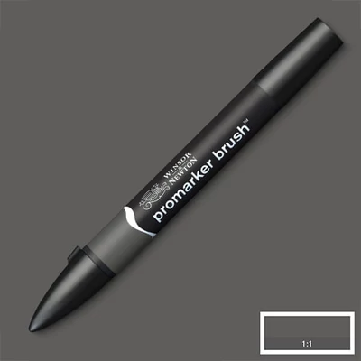 Marker tip pensulă cu alcool cu două vârfuri Promarker Brush - CG5, cool grey 5