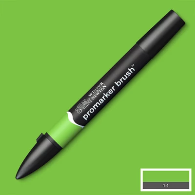 Marker tip pensulă cu alcool cu două vârfuri Promarker Brush - G267, bright green