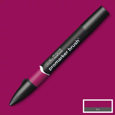 Marker tip pensulă cu alcool cu două vârfuri Promarker Brush - M544, maroon