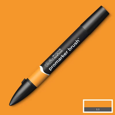 Marker tip pensulă cu alcool cu două vârfuri Promarker Brush - O567, amber