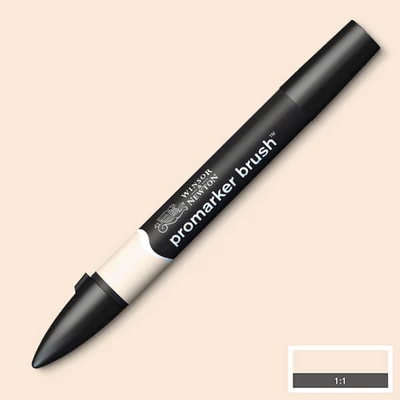 Marker tip pensulă cu alcool cu două vârfuri Promarker Brush - O819, almond