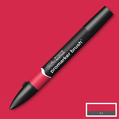 Marker tip pensulă cu alcool cu două vârfuri Promarker Brush - R565, poppy red