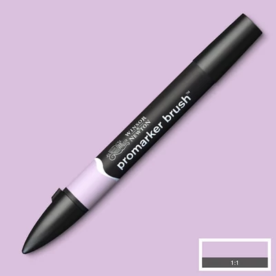 Marker tip pensulă cu alcool cu două vârfuri Promarker Brush - V718, pink pearl