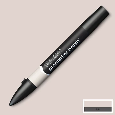 Promarker Brush marker  cu alcool cu două vârfuri  - WG1, warm grey 1