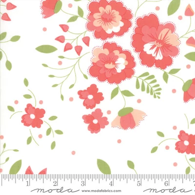 Material patchwork  - Moda - Sugarcreek by Corey Yoder 29070-22 white
