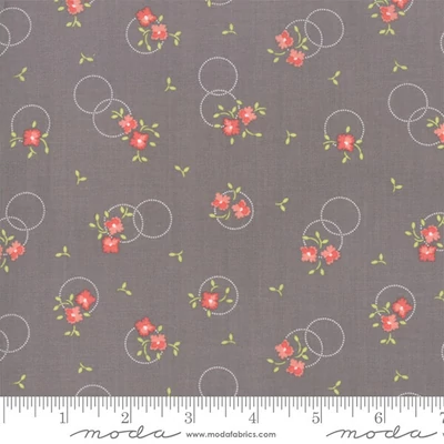 Material patchwork  - Moda - Sugarcreek by Corey Yoder 29072-20 slate
