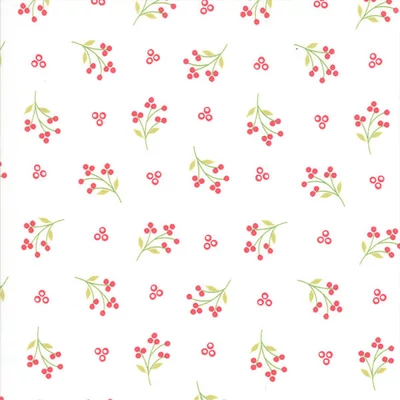 Material patchwork  - Moda - Holliberry by Corey Yoder 29093-11 snow