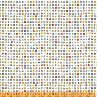 Material patchwork  - Windham Fabrics - Around Town 51841-x multi