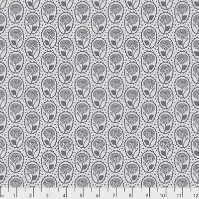 Material patchwork - Free Spirit - Conservatory 007SILVER