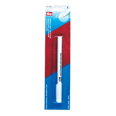 Marker alb care devine invizibilă la apă 