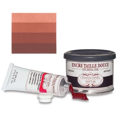 Vopsea gravură Charbonnel , 200 ml - red ochre