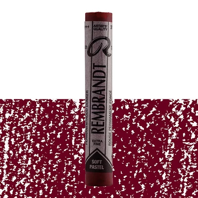cretă pastel uscat Rembrandt - 371.3, permanent red deep