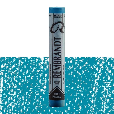 cretă pastel uscat Rembrandt - 522.5, turquoise blue