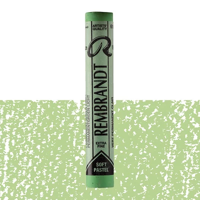 cretă pastel uscat Rembrandt - 618.8, permanent green light