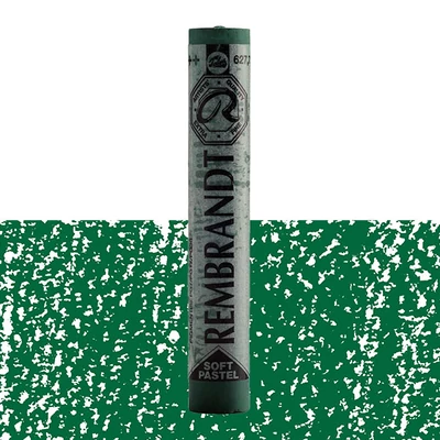 cretă pastel uscat Rembrandt - 627.7, cinnabar green deep