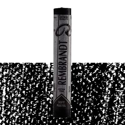 cretă pastel uscat Rembrandt - 700.5, black