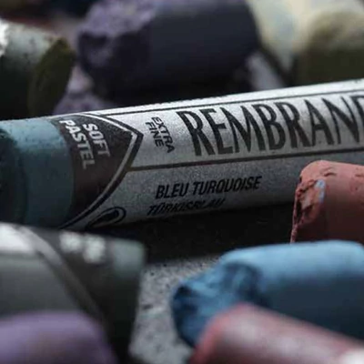 cretă pastel uscat Rembrandt - 100.5, white