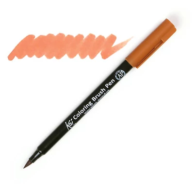 Sakura Koi Brush Pen marker tip pensulă  - 14, raw sienna