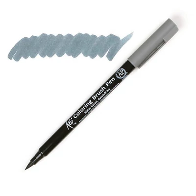 Sakura Koi Brush Pen marker tip pensulă  - 46, dark cool gray