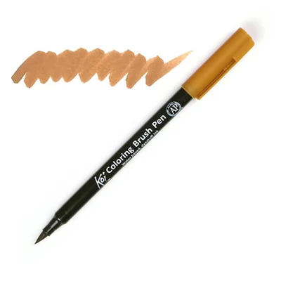 Sakura Koi Brush Pen marker tip pensulă  - 110, dark brown