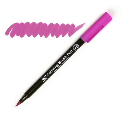 Sakura Koi Brush Pen marker tip pensulă  - 124, iris
