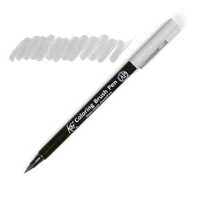 Sakura Koi Brush Pen marker tip pensulă  - 145, light warm gray