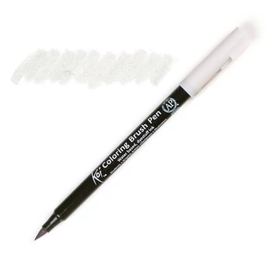 Sakura Koi Brush Pen marker tip pensulă  - 153, light cool gray