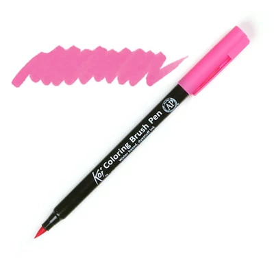 Sakura Koi Brush Pen marker tip pensulă  - 421, magenta pink