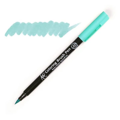 Sakura Koi Brush Pen marker tip pensulă  - 426, peacock green