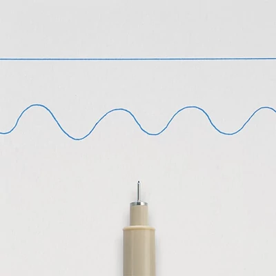 Sakura Pigma Micron 005 stilou pentru desen tehnic, 0,2 mm - albastru