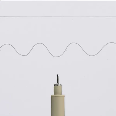 Sakura Pigma Micron 01 stilou pentru desen tehnic, 0,25 mm - gri