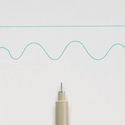 Sakura Pigma Micron 02 stilou pentru desen tehnic, 0,3 mm - verde