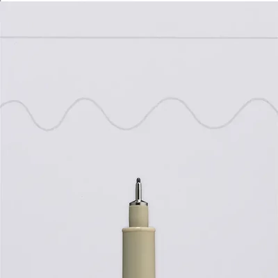 Sakura Pigma Micron 05 stilou pentru desen tehnic, 0,45 mm - gri deschis