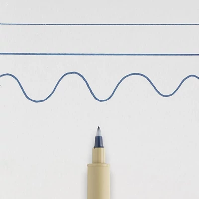 Sakura Pigma Micron PN liner - 243, blue black