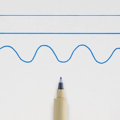 Sakura Pigma Micron PN liner - 36, blue